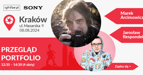 Przegląd portfolio - Sony - Otwarcie Salonu Cyfrowe.pl w Krakowie