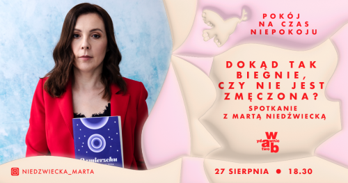 Spotkanie z Martą Niedźwiecką | książka "O zmierzchu" | Pokój na lato
