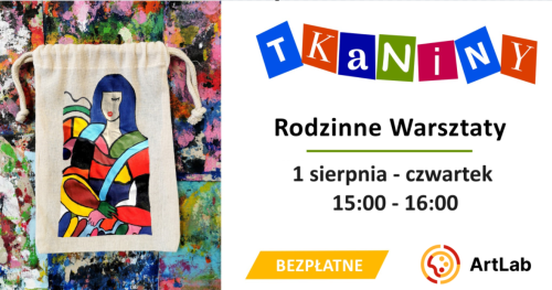 Bawełniane woreczki - rodzinne warsztaty - bezpłatne