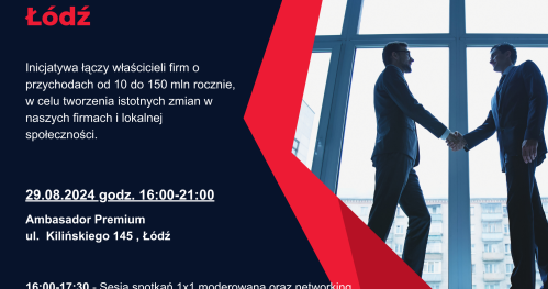 Spotkanie biznesowe grupy BNI PREMIUM 1 Łódź