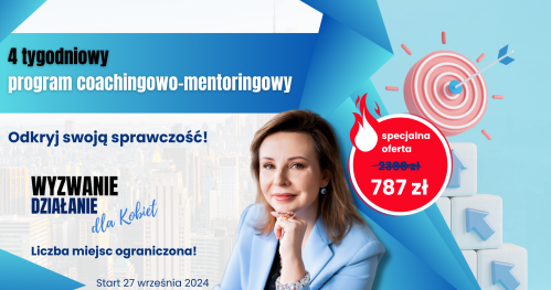 4 tygodniowy program coachingowo-mentoringowy - Wyzwanie DZIAŁANIE