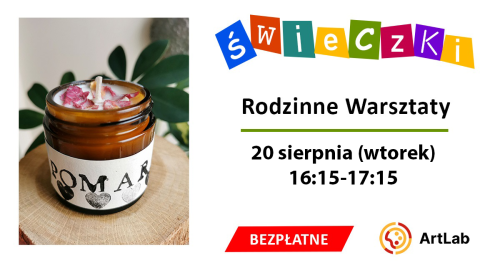 Robimy świece sojowe - bezpłatne warsztaty dla dzieci i dorosłych