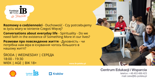 Rozmowy o codzienności - Duchowość  | Conversations about everyday life - Spirituality | Розмови про повсякденне життя - Духовність
