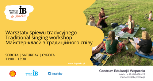 Warsztaty śpiewu tradycyjnego - piesni bałkańskie | Traditional singing workshop - balkan songs | Майстер-класи з традиційного співу - балканські пісні