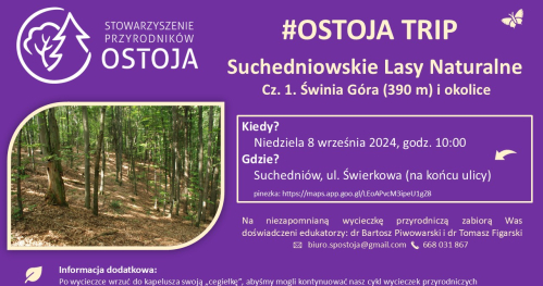 Suchedniowskie Lasy Naturalne Cz.1 Świnia Góra i okolice