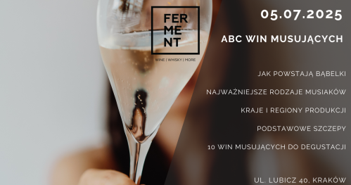 ABC Win Musujących: kurs wiedzy o winie