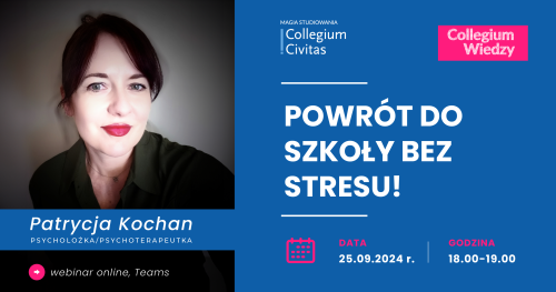 Powrót do szkoły bez stresu!