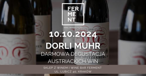 DARMOWA degustacja win z Dorli Mhur | FREE Dorli Mhur wine tasting in English