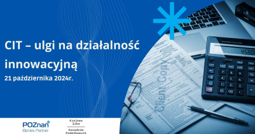 CIT - ulga na działalność innowacyjną.