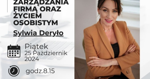 Śniadanie biznesowe przedsiębiorców ze Śląska + prelekcja Sylwii Deryło