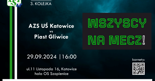 AZS UŚ Katowice - Piast Gliwice