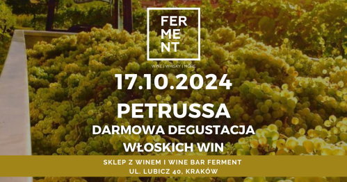 DARMOWA degustacja win z winnicy Petrussa | FREE Petrussa wine tasting in English