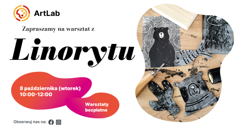 Linoryt - rodzinne warsztaty - bezpłatne
