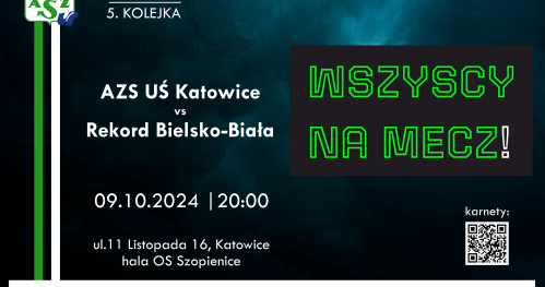 AZS UŚ Katowice - Rekord Bielsko-Biała