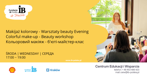 Makijaż kolorowy - Warsztaty beauty | Colorful make-up - Beauty workshop | Кольоровий макіяж - б'юті-майстер-клас