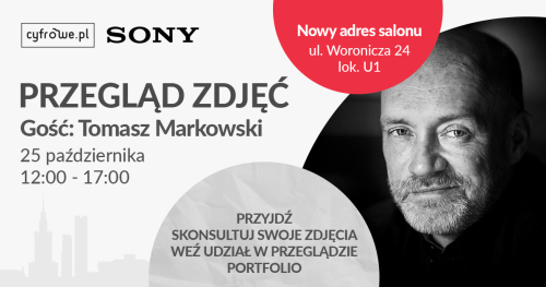 Przegląd portfolio - Sony Tomasz Markowski - Salon Cyfrowe.pl Warszawa Mokotów