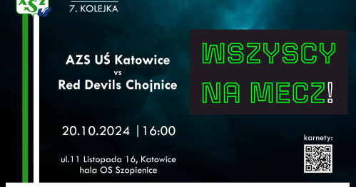 AZS UŚ Katowice - Red Devils Chojnice