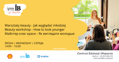 Warsztaty beauty - Jak wyglądać młodziej | Beauty workshop - How to look younger | Майстер-клас краси - Як виглядати молодше