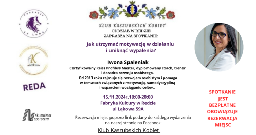 Klub Kaszubskich Kobiet oddział w Redzie- spotkanie listopad 2024