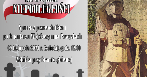 Na tropach NIEPODLEGŁOŚCI 2- spacer po Cmentarzu Wojskowym na Powązkach