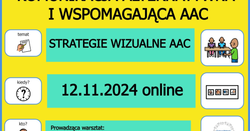 Strategie wizualne w AAC wspierające rozwój dziecka