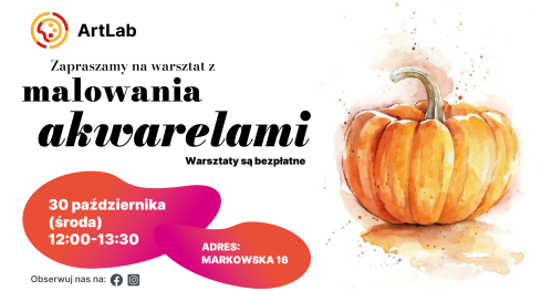 Malarstwo akwarelami > Bezpłatne warsztaty >  edycja jesienna