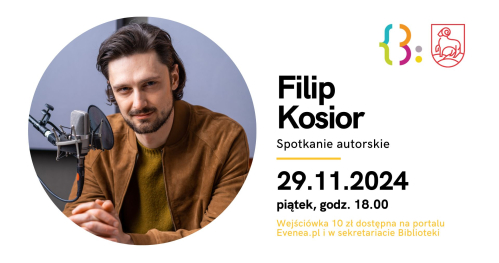Spotkanie autorskie z Filipem Kosiorem