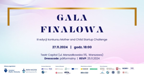 Gala 3. edycji Mother and Child Startup Challenge