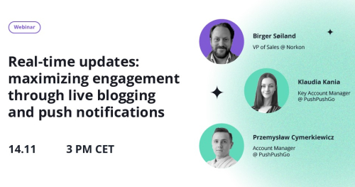 Real-time updates: maximizing engagement through live blogging and push notifications