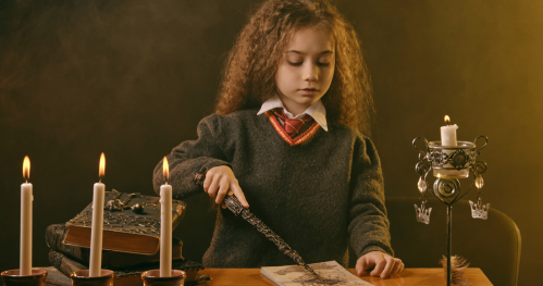 Magiczne Andrzejki z Harry'm Potterem w British School!