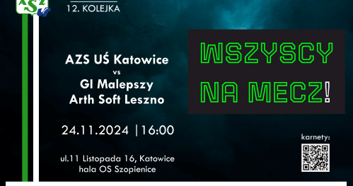 AZS UŚ Katowice - GI MALEPSZY ARTH SOFT Leszno
