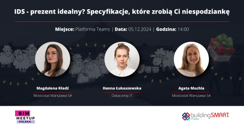 Webinar "IDS - prezent idealny? Specyfikacje, które zrobią Ci niespodziankę"