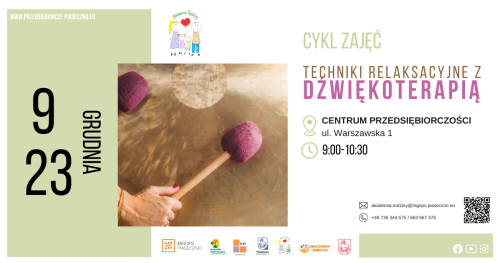 Techniki relaksacyjne z dźwiękoterapią w procesie redukcji stresu