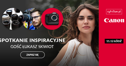 Spotkanie inspiracyjne z Łukaszem Skwiotem - Fotografia sportowa - Canon - Salon Cyfrowe.pl Łódź