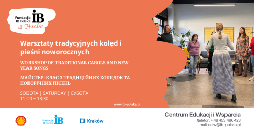 Warsztaty tradycyjnych kolęd i pieśni noworocznych | Workshop of traditional carols and New Year songs | Майстер-клас з традиційних колядок та новорічних пісень
