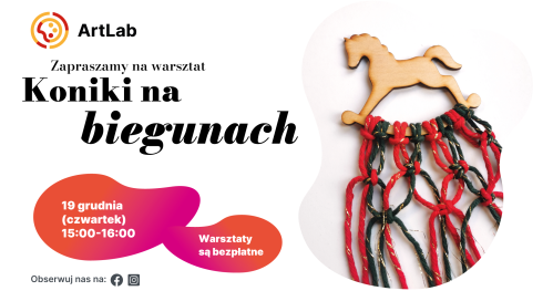 Makrama - koniki - bezpłatne warsztaty