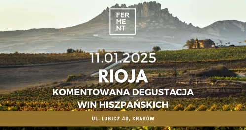 RIOJA: degustacja win hiszpańskich