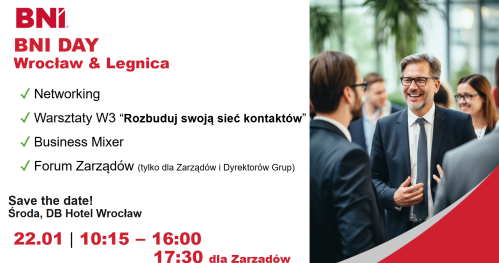 BNI DAY Wrocław & Legnica