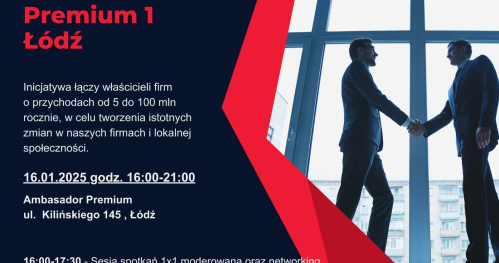 Spotkanie biznesowe BNI Premium Łódź