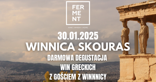 Winnica Skouras: Darmowa degustacja win greckich z gościem z winnicy | Greek wine tasting in English