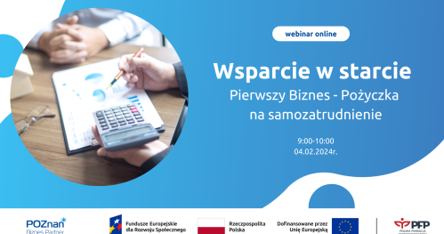 Pierwszy Biznes-Wsparcie w Starcie, Pożyczka na samozatrudnienie