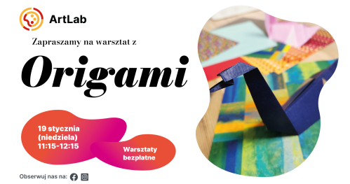 Origami - rodzinne warsztaty - bezpłatne