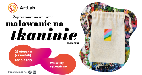 Bawełniane woreczki - rodzinne warsztaty - bezpłatne
