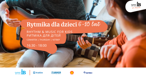 Rytmika dla dzieci (6-10lat) | Rhythm & Music for Kids (6-10y.o.) | Ритміка для дітей (6-10 років)