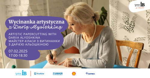 Wycinanka artystyczna z Darią Alyoishkiną | Artistic Papercutting with Dariia Alyoshkina |