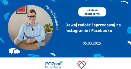 Dawaj radość i sprzedawaj na Instagramie i Facebooku