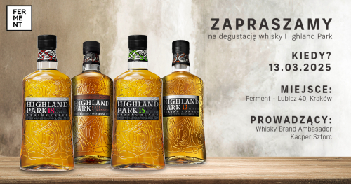 Highland Park: degustacja whisky z brand ambasadorem