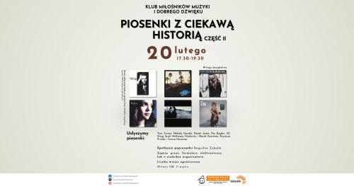 KLUB MIŁOŚNIKÓW MUZYKI I DOBREGO DŹWIĘKU - piosenki z ciekawą historią