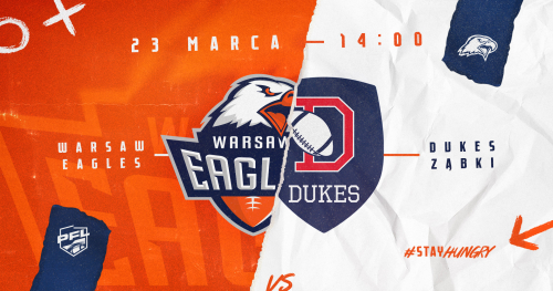 Futbol Amerykański: Warsaw Eagles - Dukes Ząbki