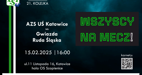 AZS UŚ Katowice - Gwiazda Ruda Śląska